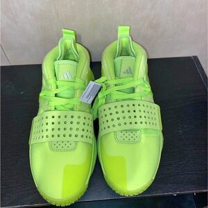 Adidas Bright Lime Green Athletic Shoes